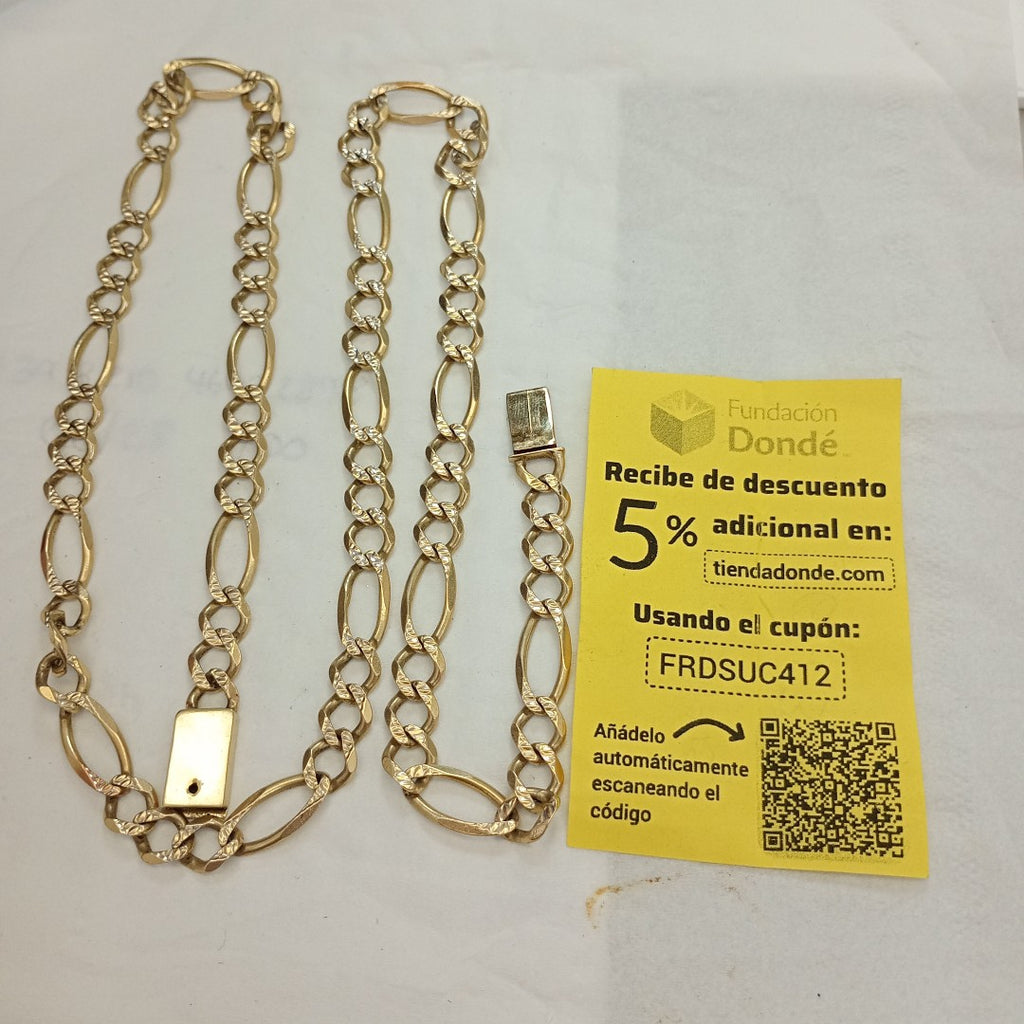 CADENA ORO 10 K 45.5 GRMS (SEMINUEVO)