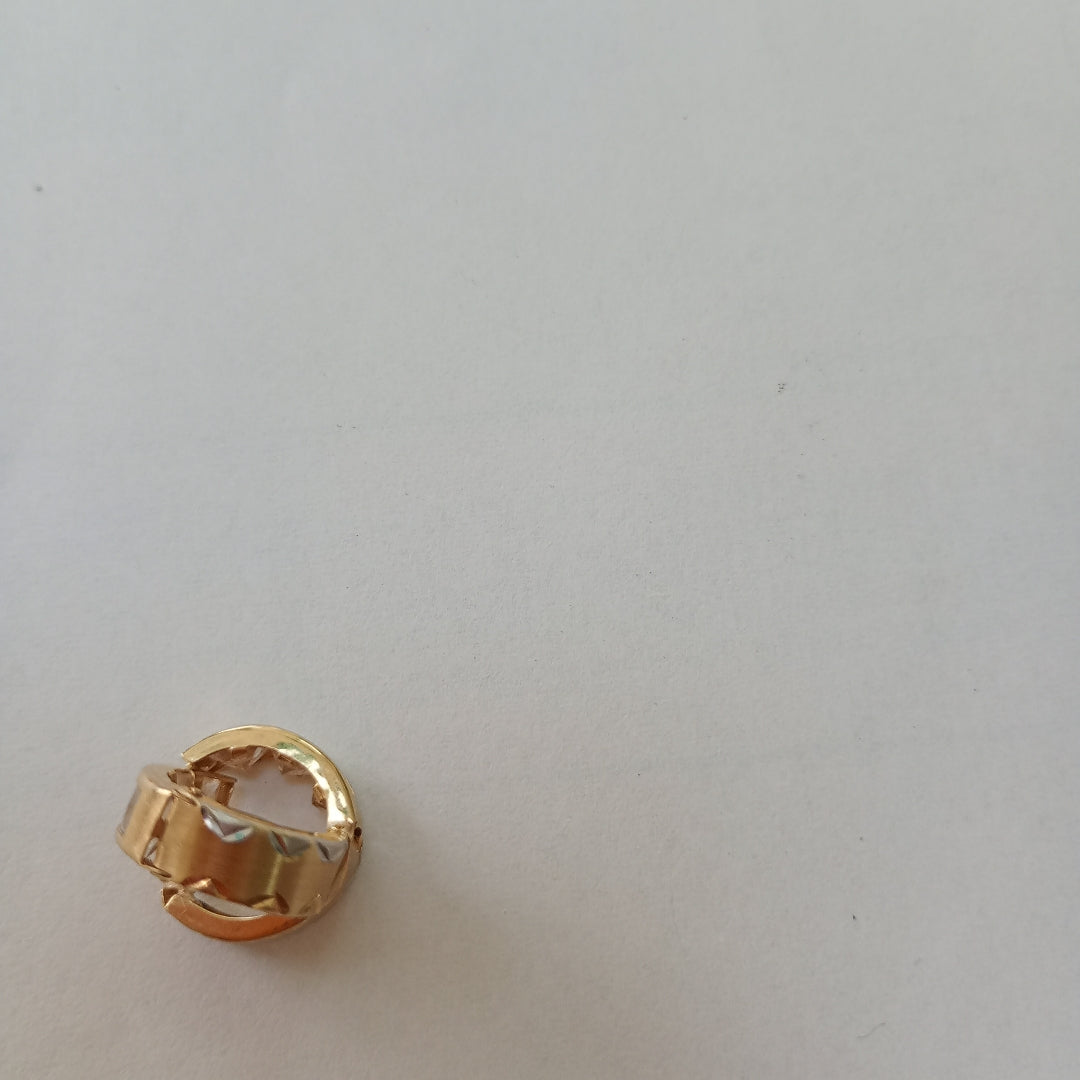 ARRACADAS PAR ORO 10 K 1.7 GRMS (SEMINUEVO)