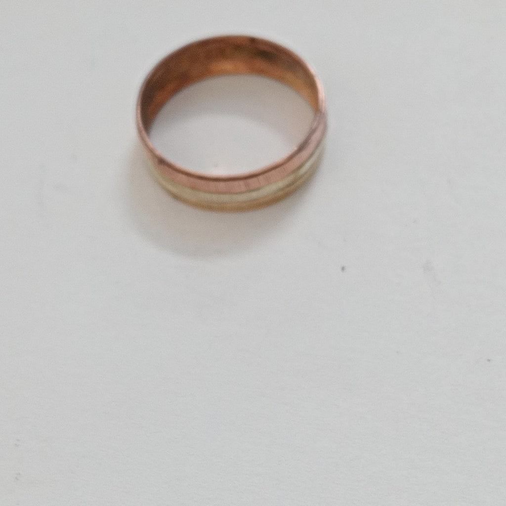 ARGOLLA ORO COMBINADO 10 K 1.2 GRMS (SEMINUEVO)