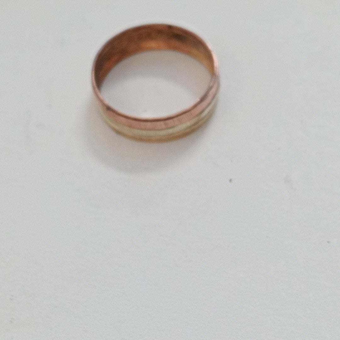 ARGOLLA ORO COMBINADO 10 K 1.2 GRMS (SEMINUEVO)