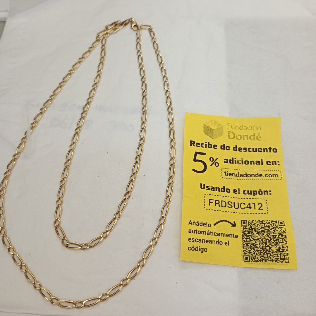 CADENA ORO 14 K 11.7 GRMS (SEMINUEVO)