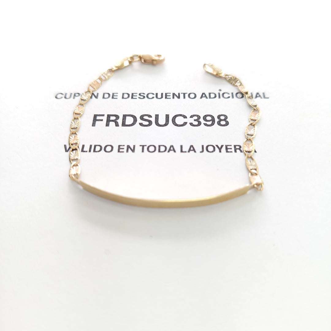 ESCLAVA ORO 10 K 2.2 GRMS (SEMINUEVO)