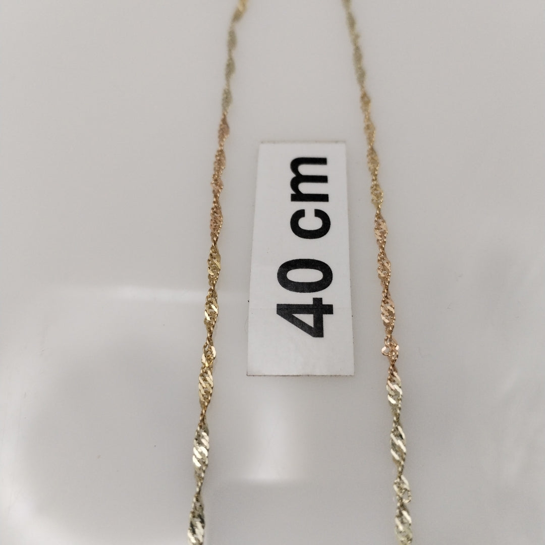 CADENA ORO 10 K 2,00 GRMS (SEMINUEVO)