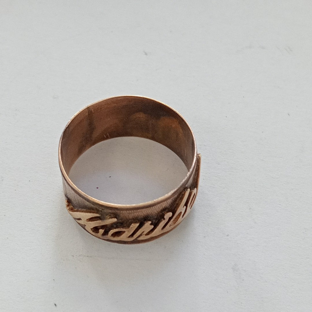 ANILLO ORO 8 K 3.3 GRMS (SEMINUEVO)