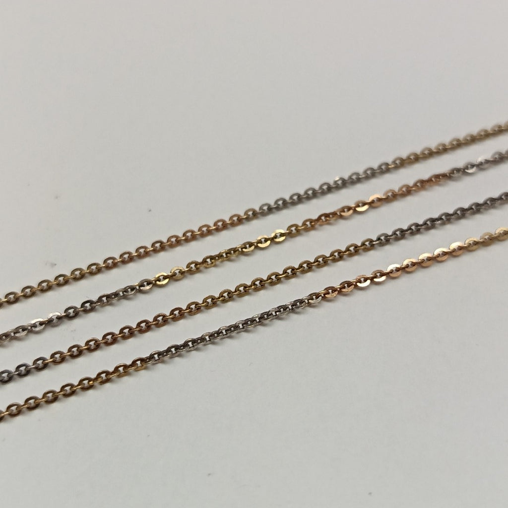 CADENA ORO COMBINADO 10 K 1.6 GRMS (SEMINUEVO)