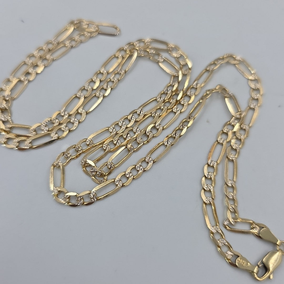 CADENA ORO, RODIADO 14 K 12.1 GRMS (SEMINUEVO)