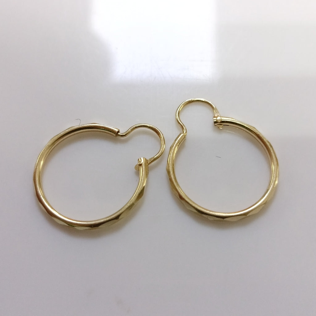 ARRACADAS PAR ORO 14 K 0.7 GRMS (SEMINUEVO)