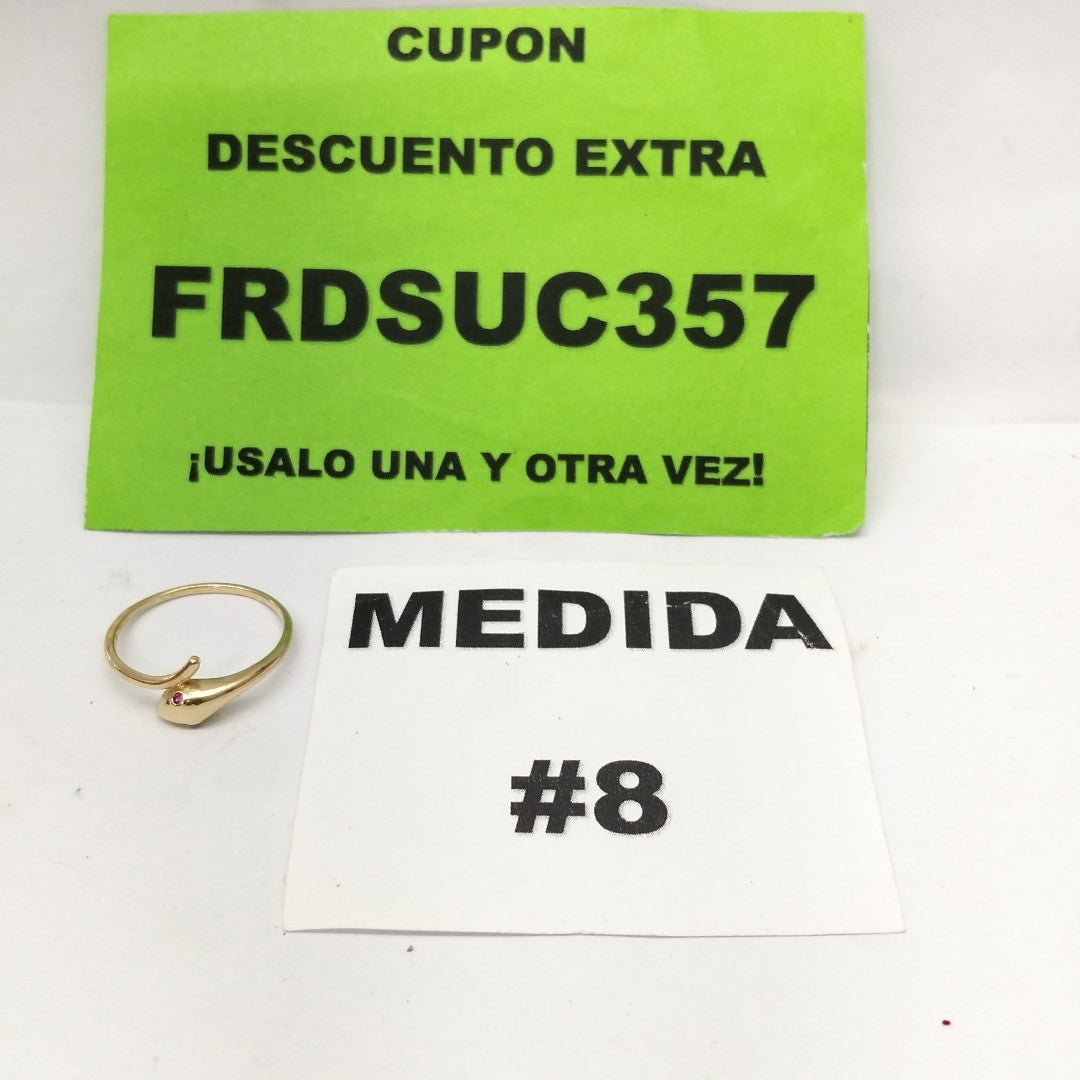 ANILLITO ORO 14 K 1.5 GRMS (SEMINUEVO)