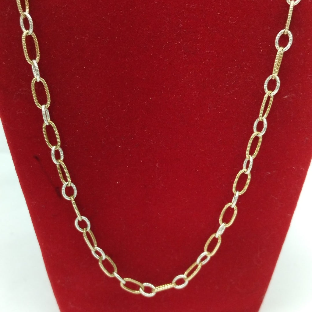 CADENA ORO,ORO BLANCO 14 K 15,10 GRMS (SEMINUEVO)