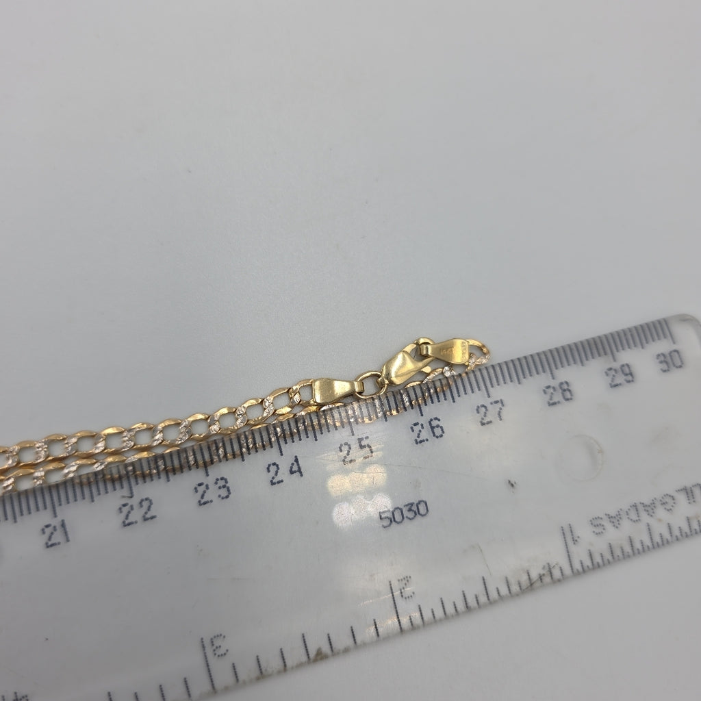 CADENA ORO, RODIADO 14 K 4.7 GRMS (SEMINUEVO)