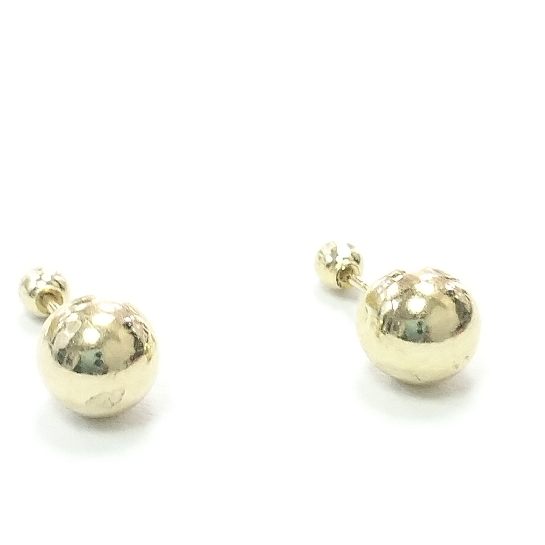 BROQUELES PAR ORO 14 K 1.7 GRMS (SEMINUEVO)