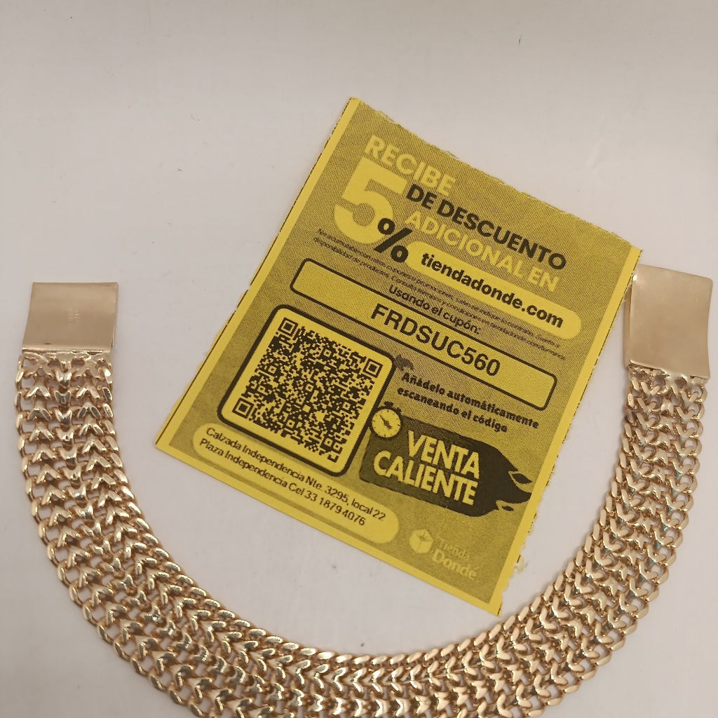 PULSERA ORO 10 K 33.2 GRMS (SEMINUEVO)