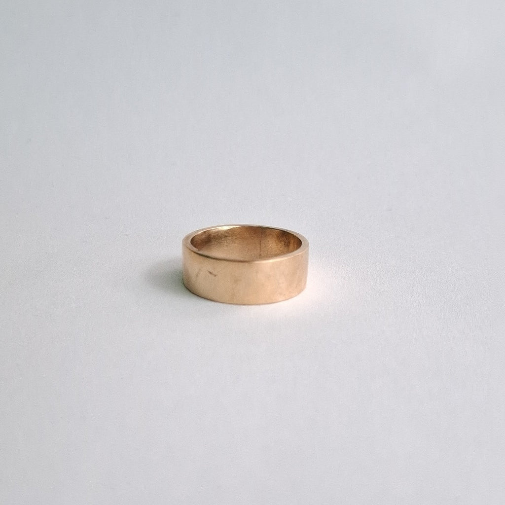 ARGOLLA DE LA SUERTE ORO 14 K 8.8 GRMS (SEMINUEVO)