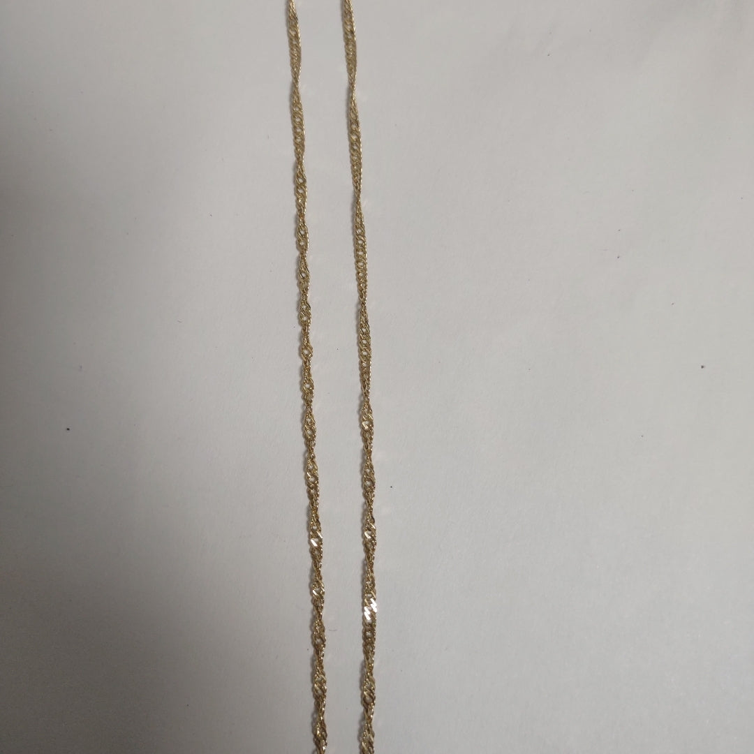 CADENA ORO 14 K 2.5 GRMS (SEMINUEVO)