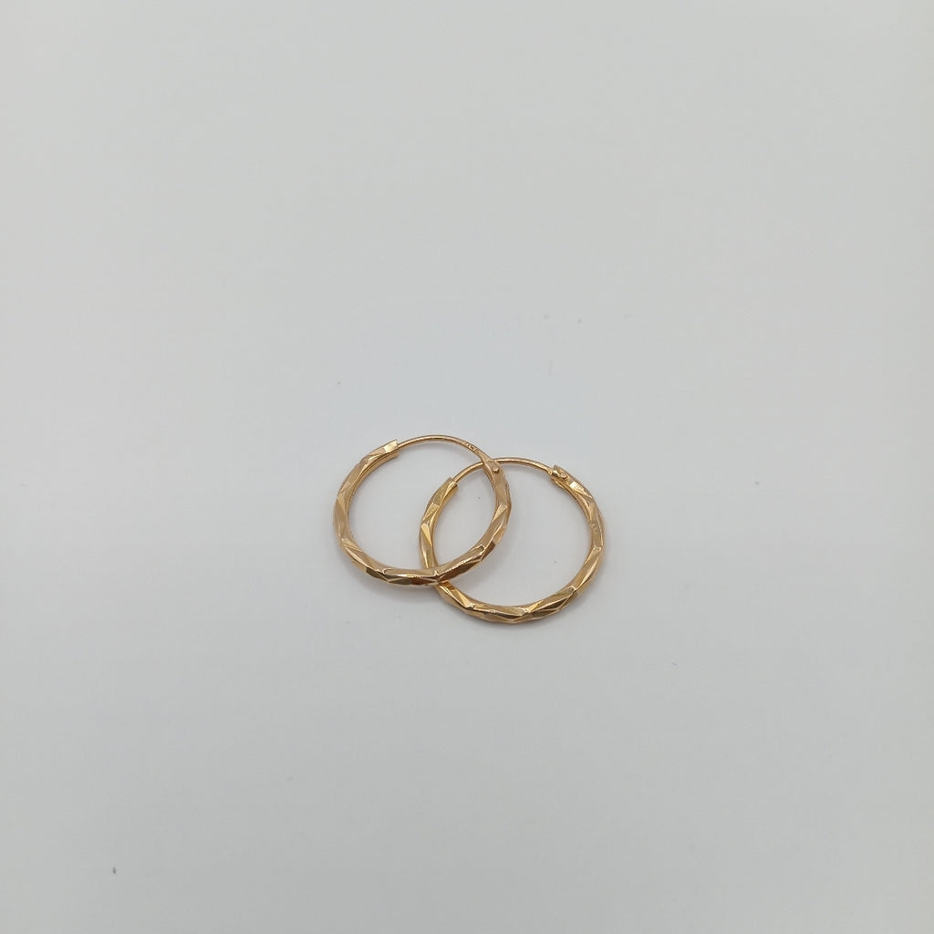 ARRACADAS PAR ORO 14 K 1 GRMS (SEMINUEVO)