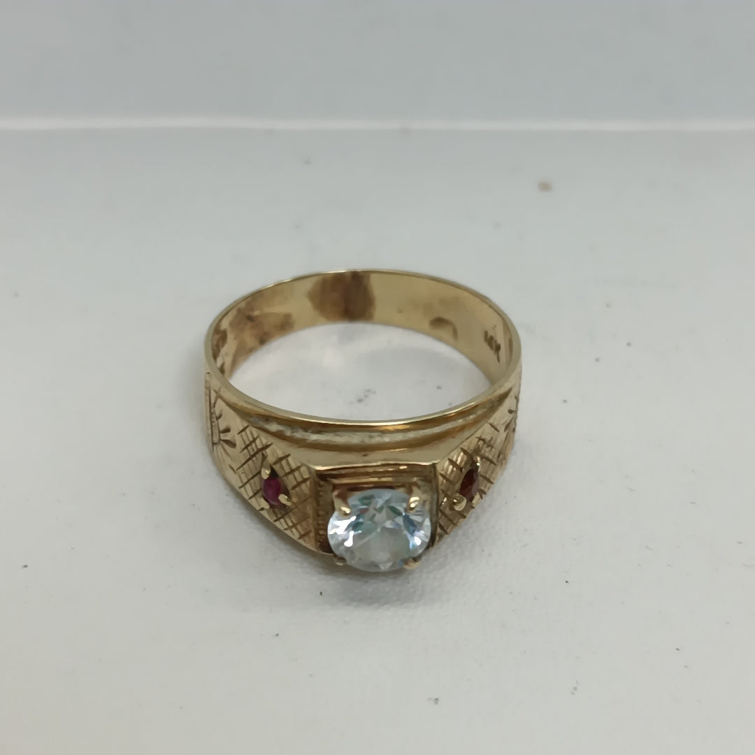 ANILLO ORO 14 K 4.4 GRMS (SEMINUEVO)