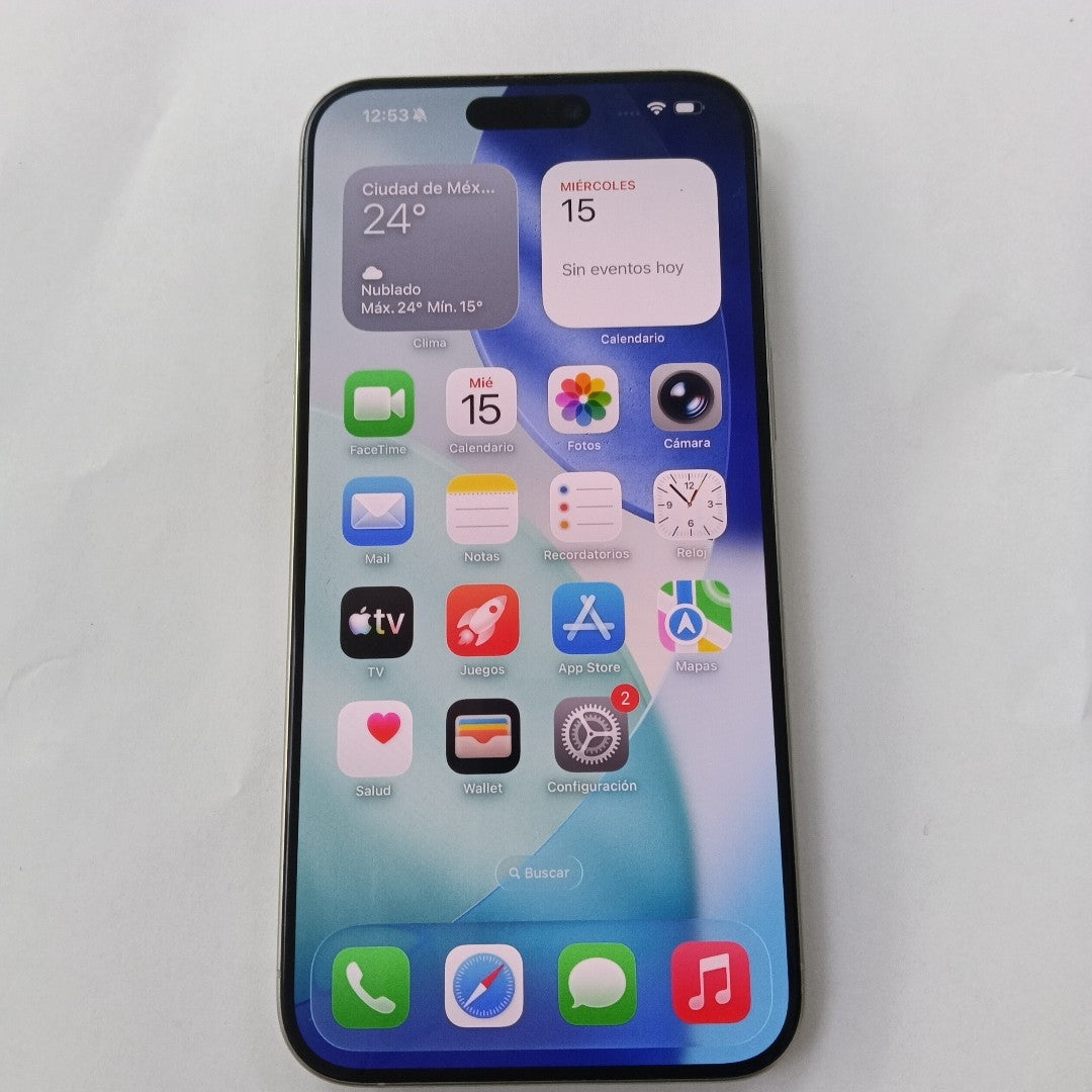 CELULAR APPLE IPHONE 15 PRO MAX A3105 (2023) 512 GB 8 GB RAM (SEMINUEVO)