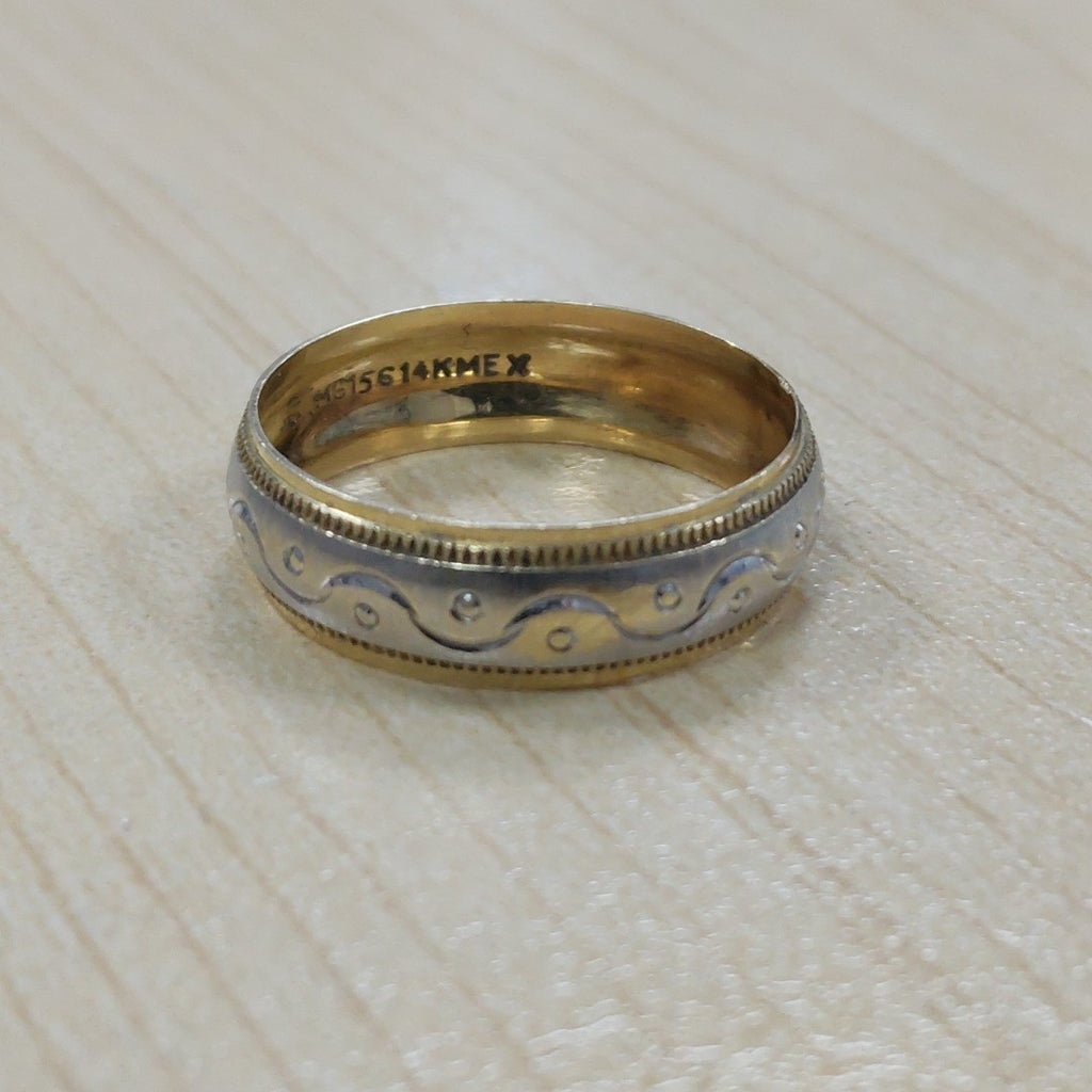 ARGOLLA ORO,RODIADO 14 K 2,40 GRMS (SEMINUEVO)