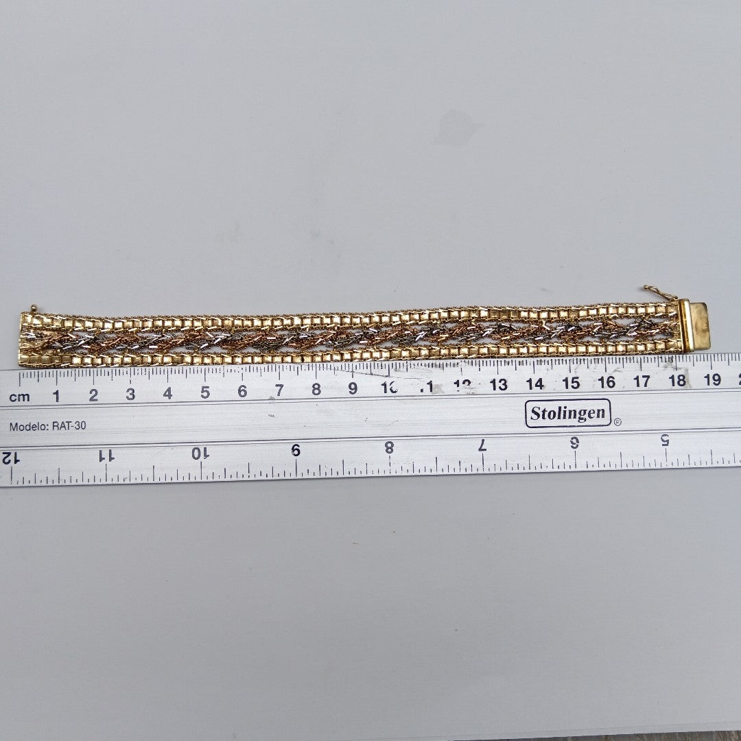 PULSERA ORO 14 K 31,40 GRMS (SEMINUEVO)