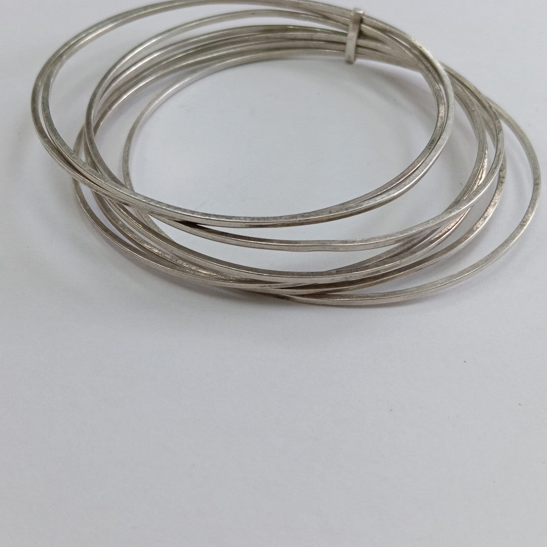 PULSERA RIGIDA PLATA 23.2 GRMS (SEMINUEVO)