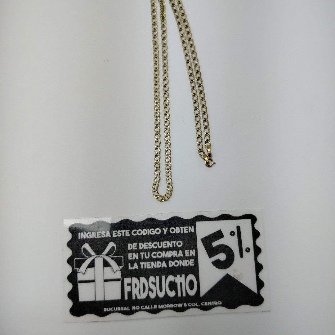 CADENA ORO 10 K 5 GRMS (SEMINUEVO)