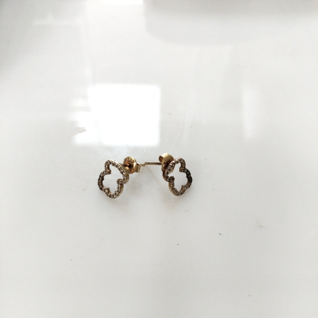 ARETES PAR ORO 10 K 1.2 GRMS (SEMINUEVO)