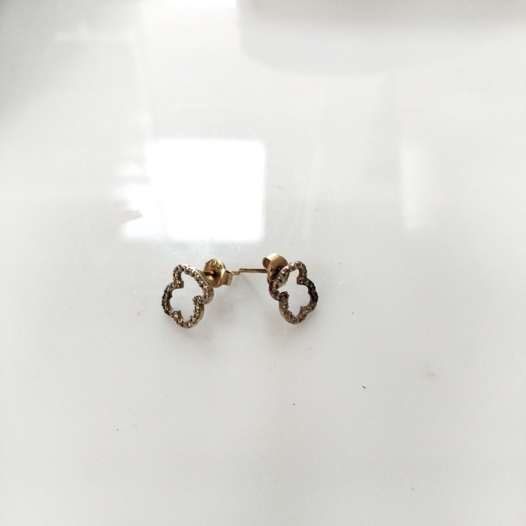 ARETES PAR ORO 10 K 1.2 GRMS (SEMINUEVO)