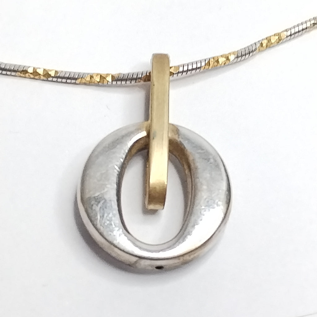 GARGANTILLA ORO, ORO COMBINADO 14 K 7.2 GRMS (SEMINUEVO)