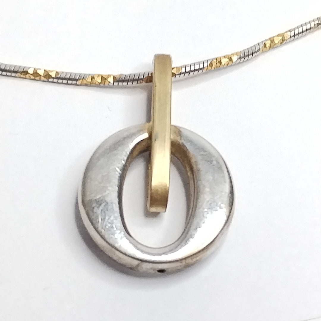 GARGANTILLA ORO, ORO COMBINADO 14 K 7.2 GRMS (SEMINUEVO)