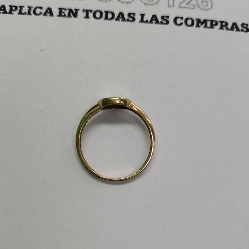 ANILLO CONMEMORATIVO ORO 10 K 1.4 GRMS (SEMINUEVO)