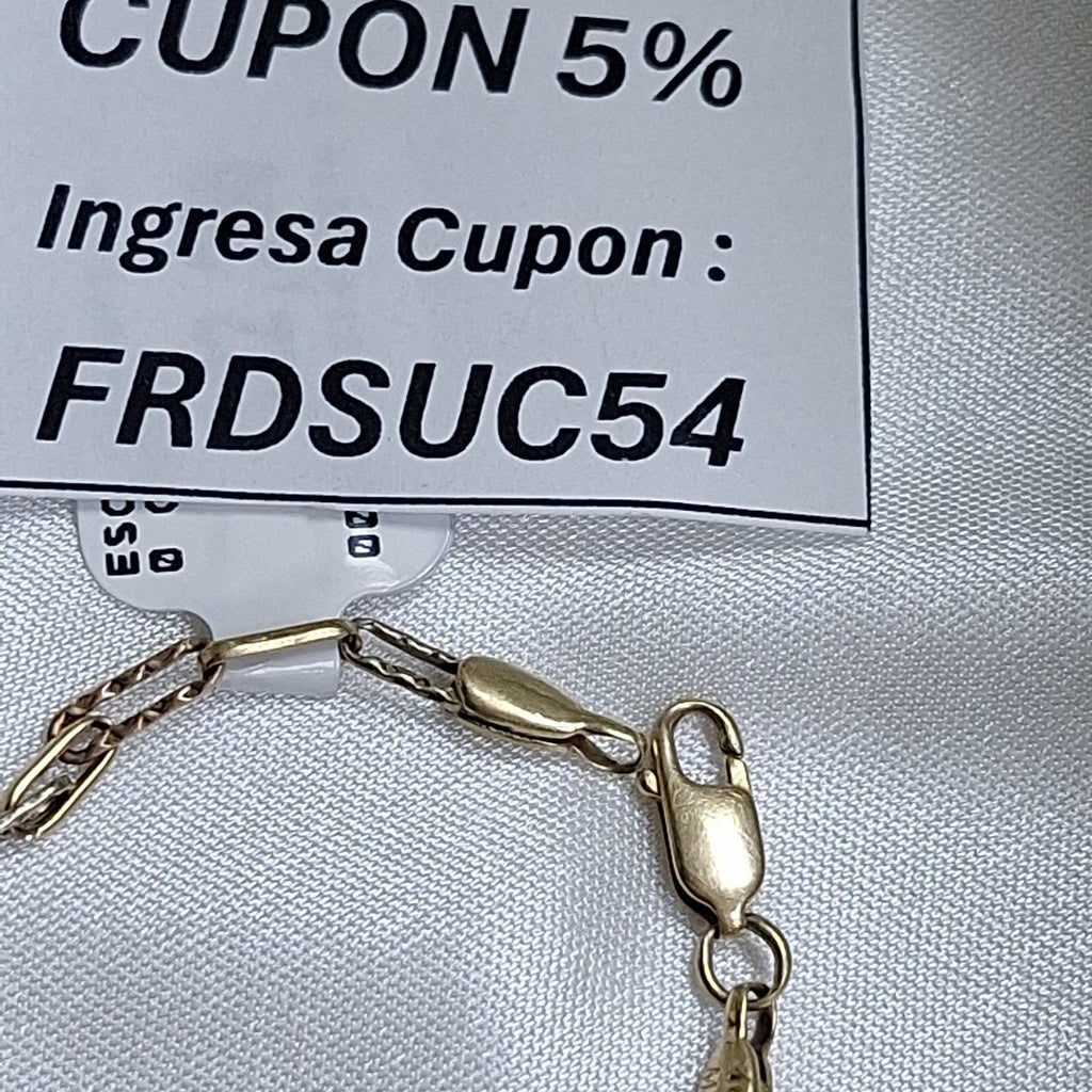 ESCLAVA ORO 14 K 3,10 GRMS (SEMINUEVO)
