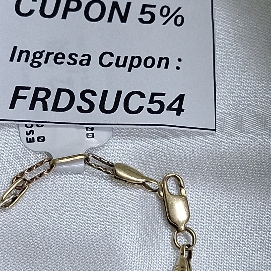 ESCLAVA ORO 14 K 3,10 GRMS (SEMINUEVO)