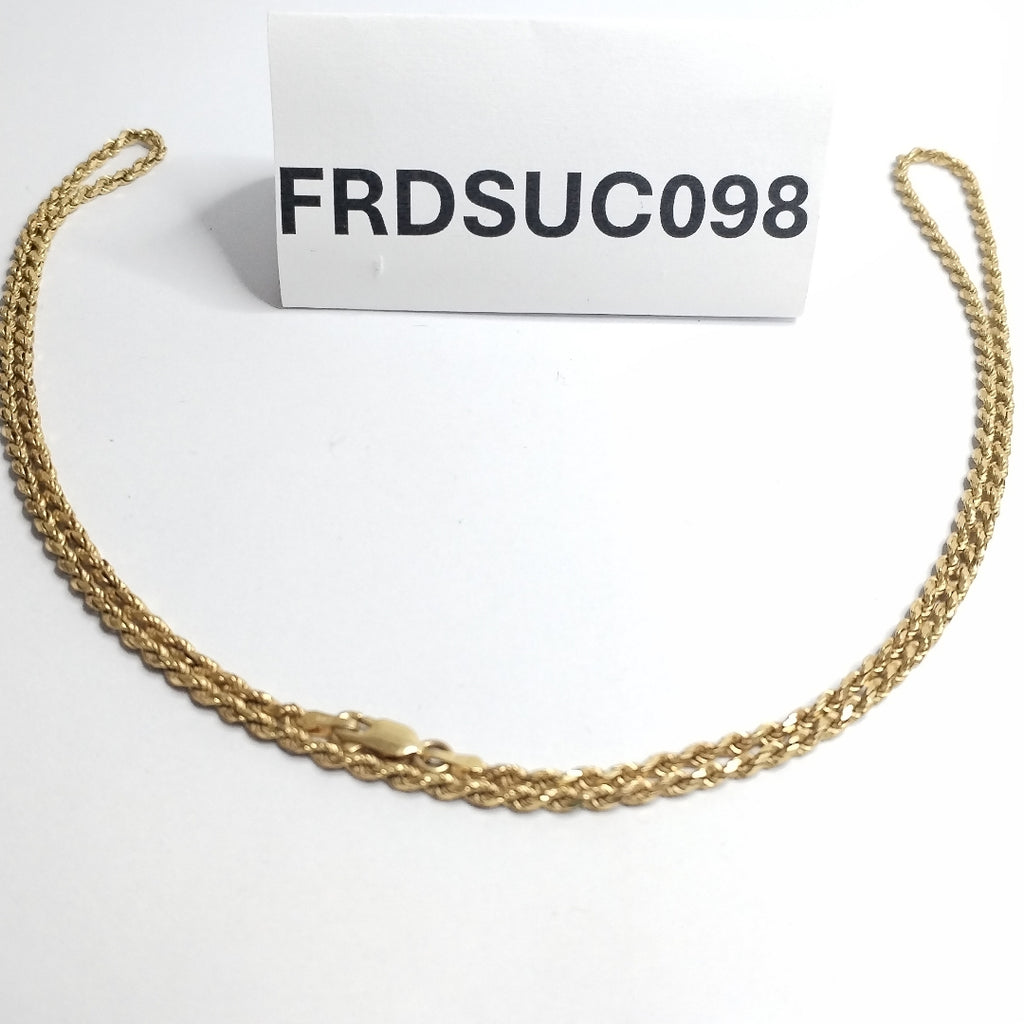 CADENA ORO 14 K 12.8 GRMS (SEMINUEVO)