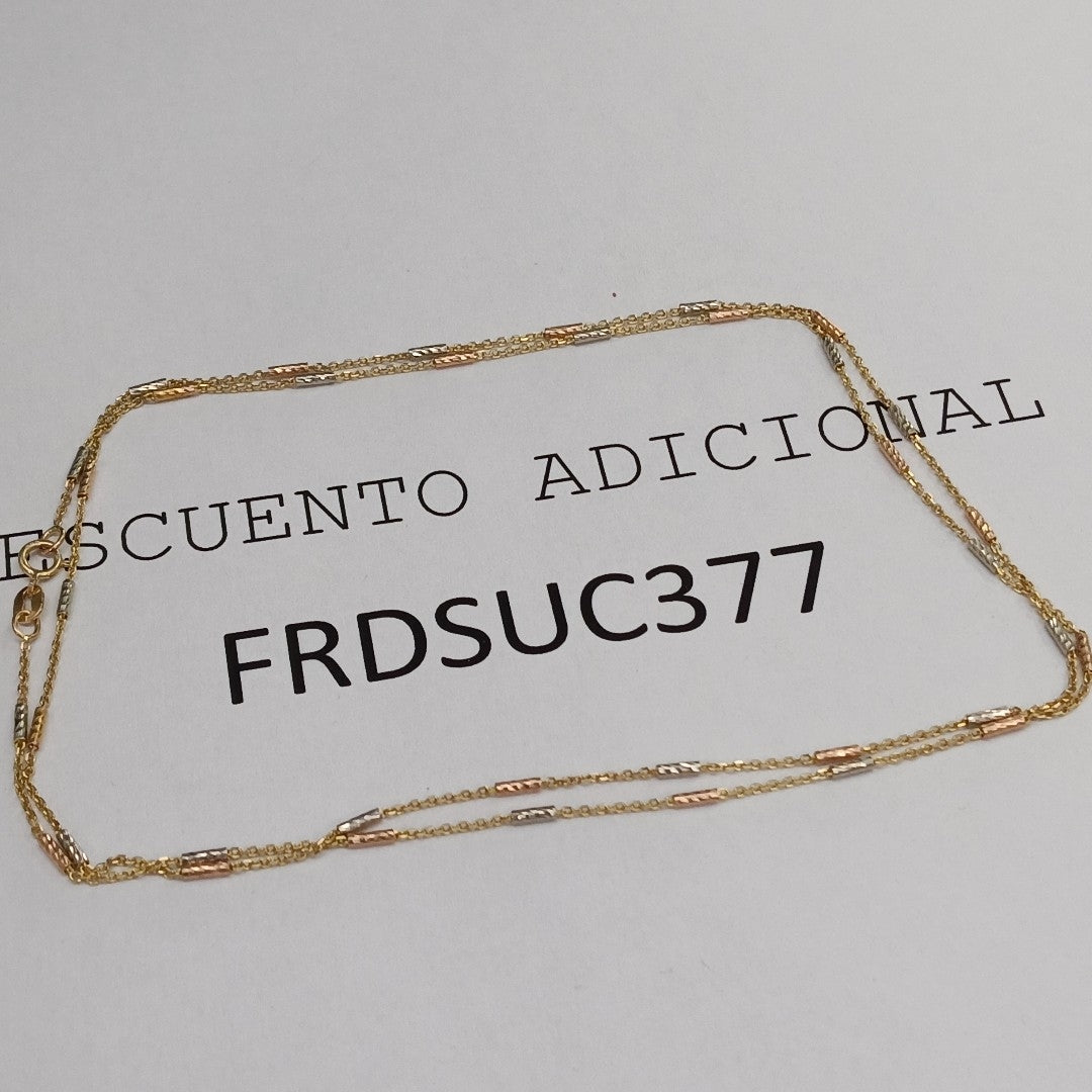CADENA ORO 14 K 3 GRMS (SEMINUEVO)