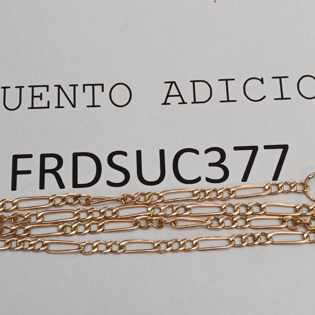 CADENA ORO 10 K 6.4 GRMS (SEMINUEVO)