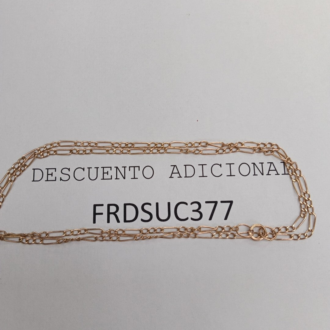 CADENA ORO 10 K 6.2 GRMS (SEMINUEVO)