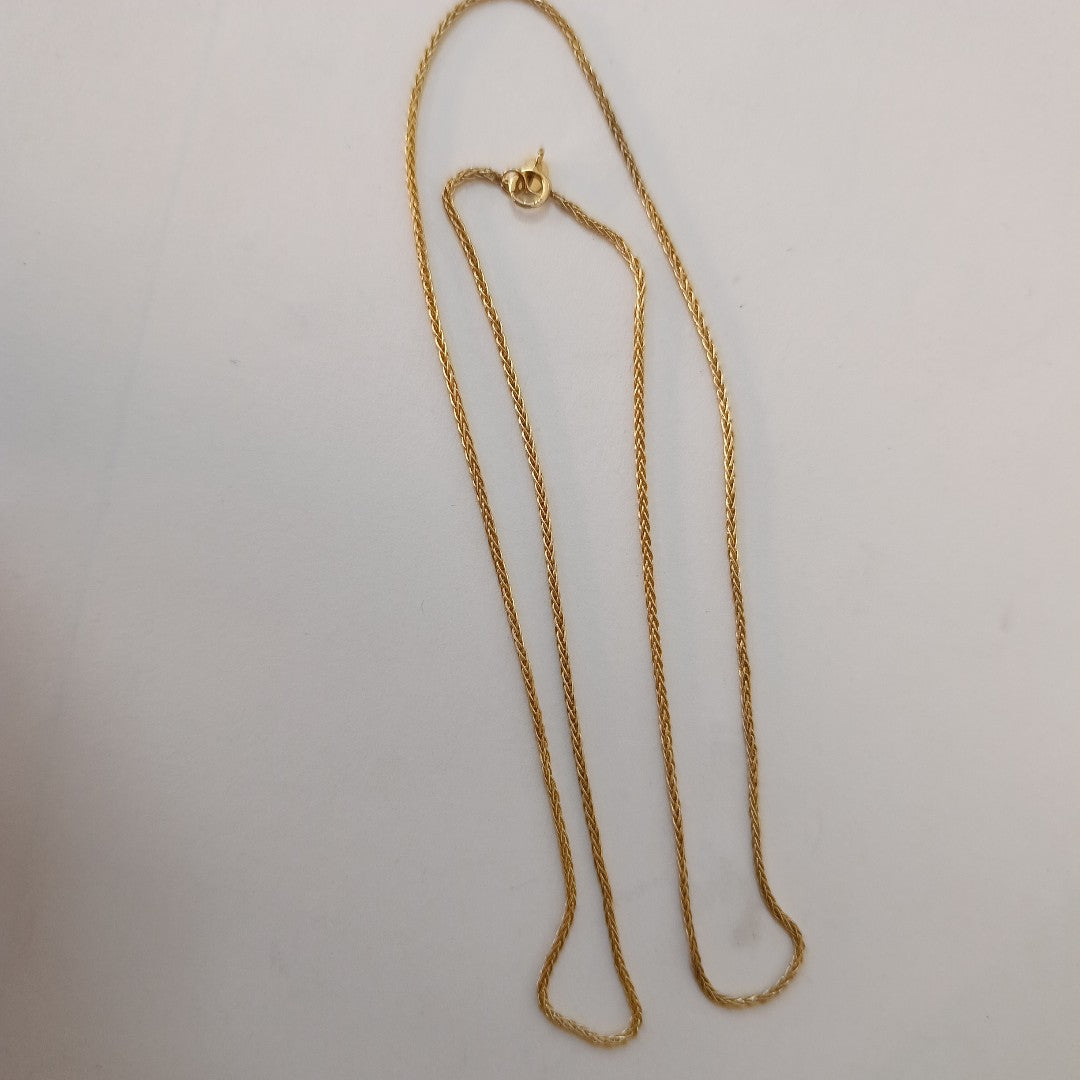 CADENA ORO 10 K 1.3 GRMS (SEMINUEVO)
