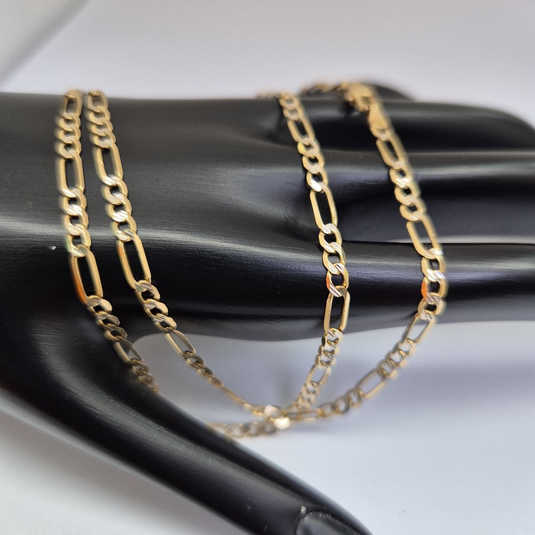CADENA ORO, RODIADO 14 K 5.8 GRMS (SEMINUEVO)