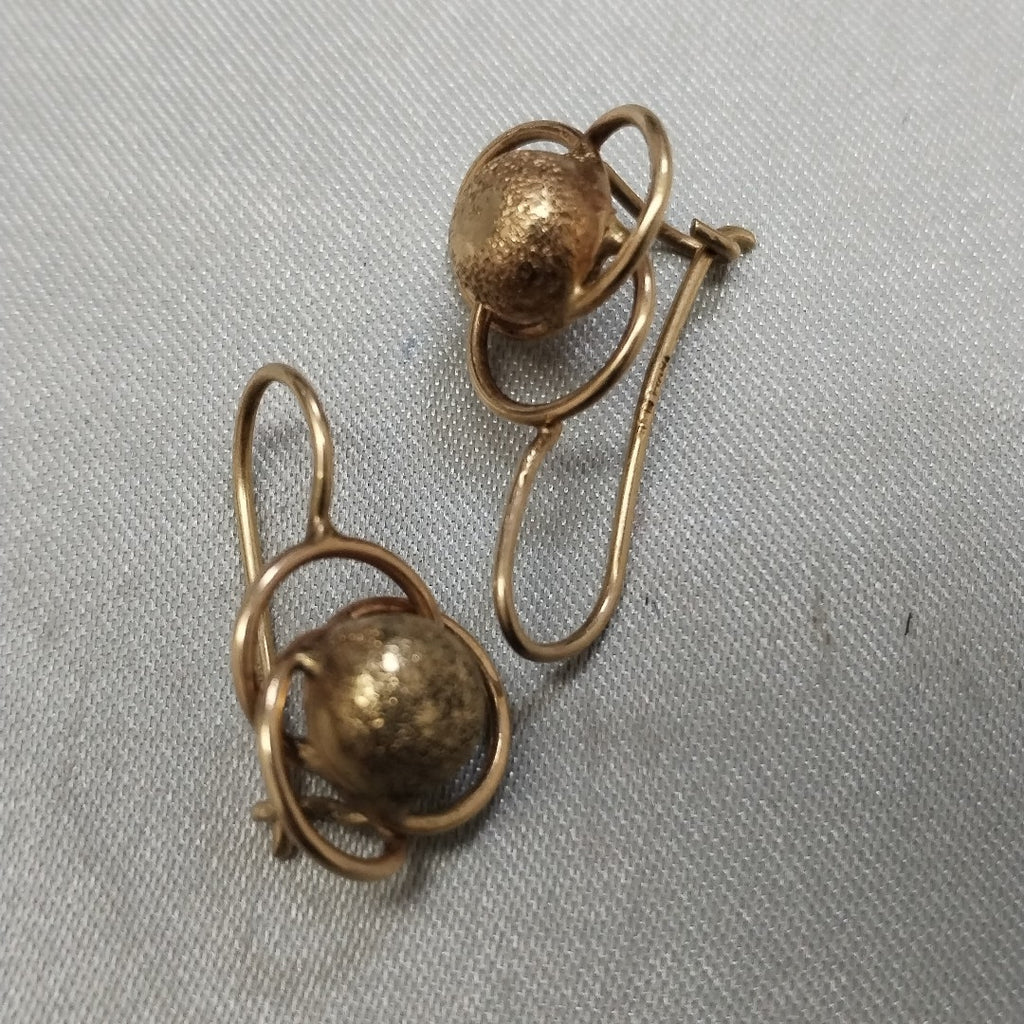 ARETES PAR ORO 10 K 1,90 GRMS (SEMINUEVO)