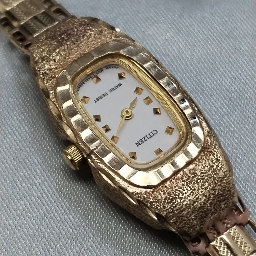 RELOJ CAJA ACERO PULSO ORO ORO 10 K 16.5 GRMS (SEMINUEVO)