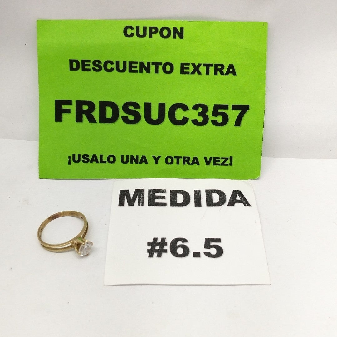 SOLITARIO ORO 10 K 1.9 GRMS (SEMINUEVO)