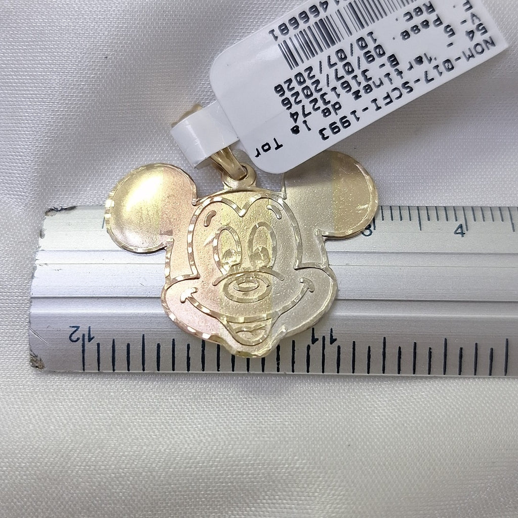 DIJE ORO COMBINADO 14 K 2,50 GRMS (SEMINUEVO)