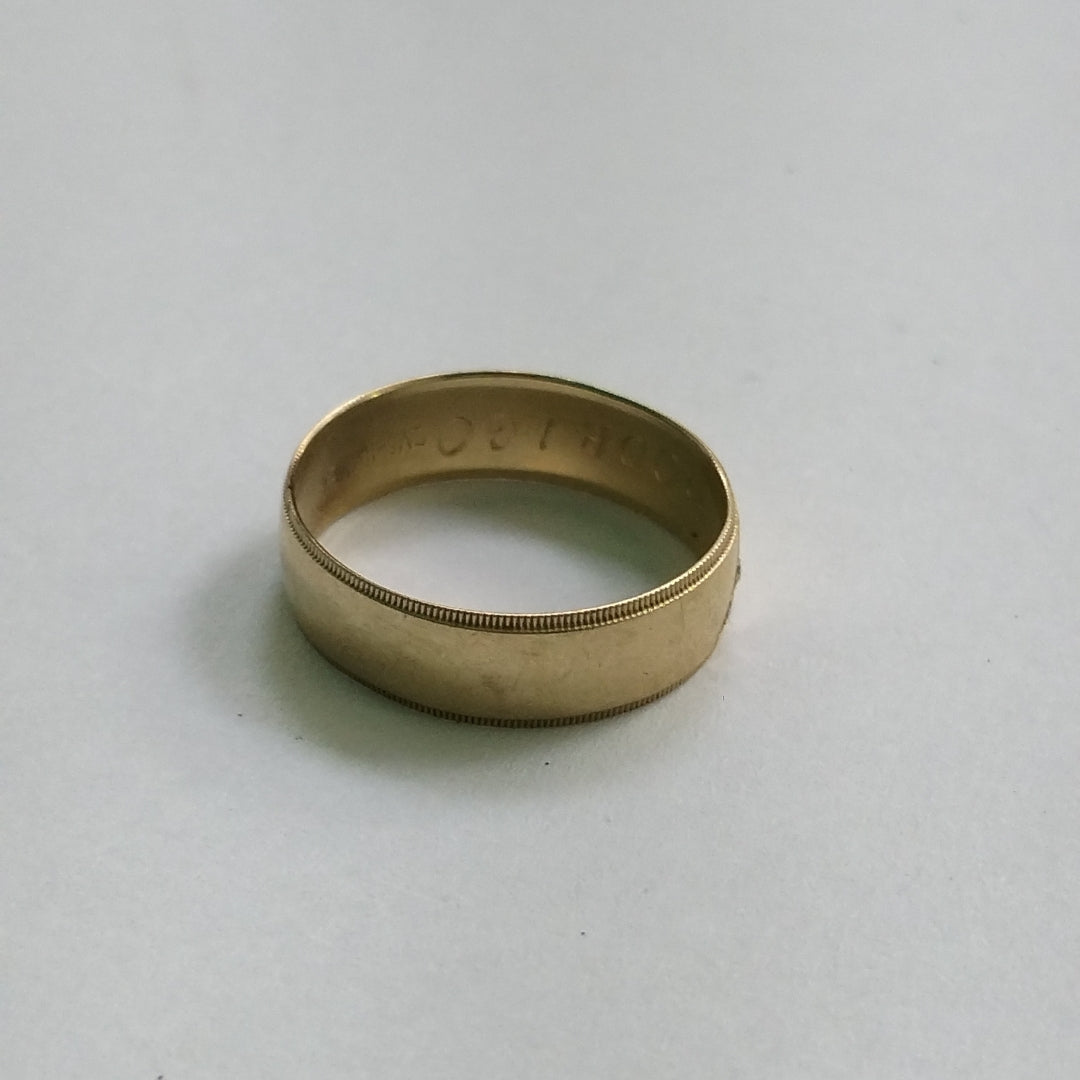 ARGOLLA ORO 10 K 2.3 GRMS (SEMINUEVO)
