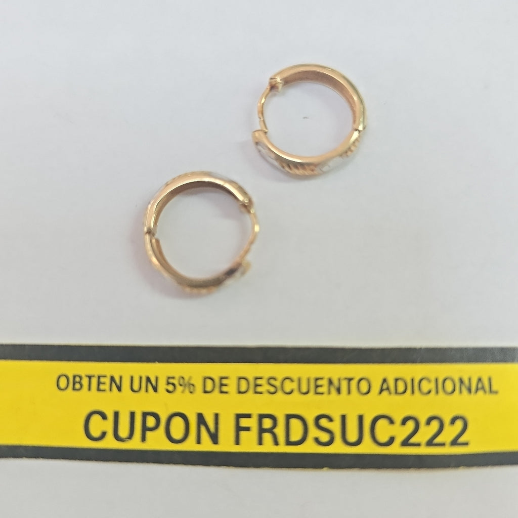 ARRACADAS PAR ORO 10 K 1,30 GRMS (SEMINUEVO)