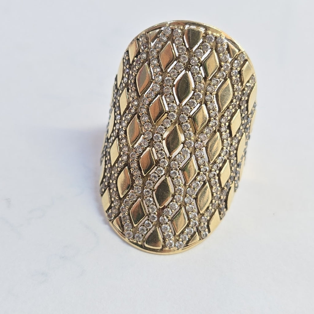 ANILLO ORO 10 K 4,90 GRMS (SEMINUEVO)