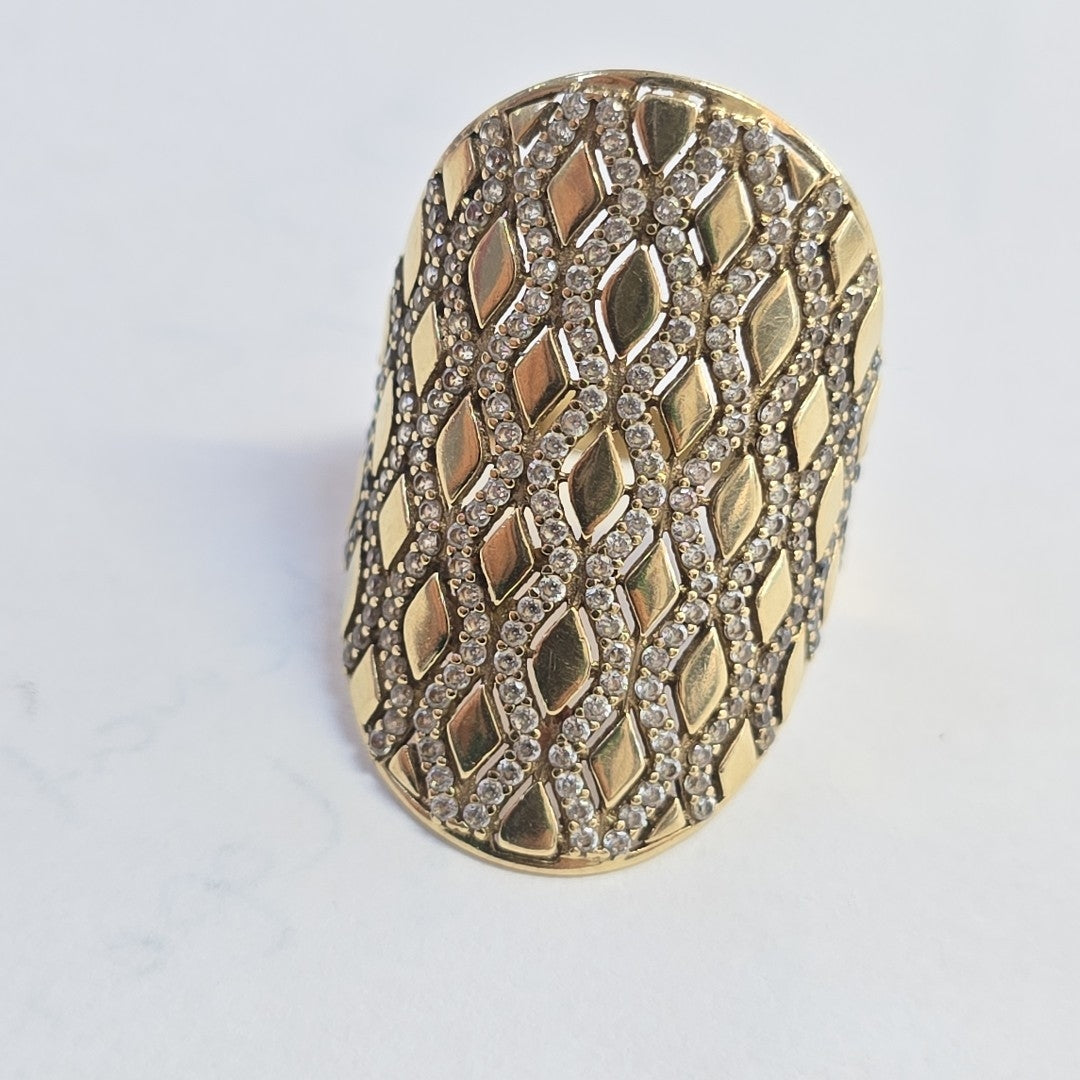ANILLO ORO 10 K 4,90 GRMS (SEMINUEVO)