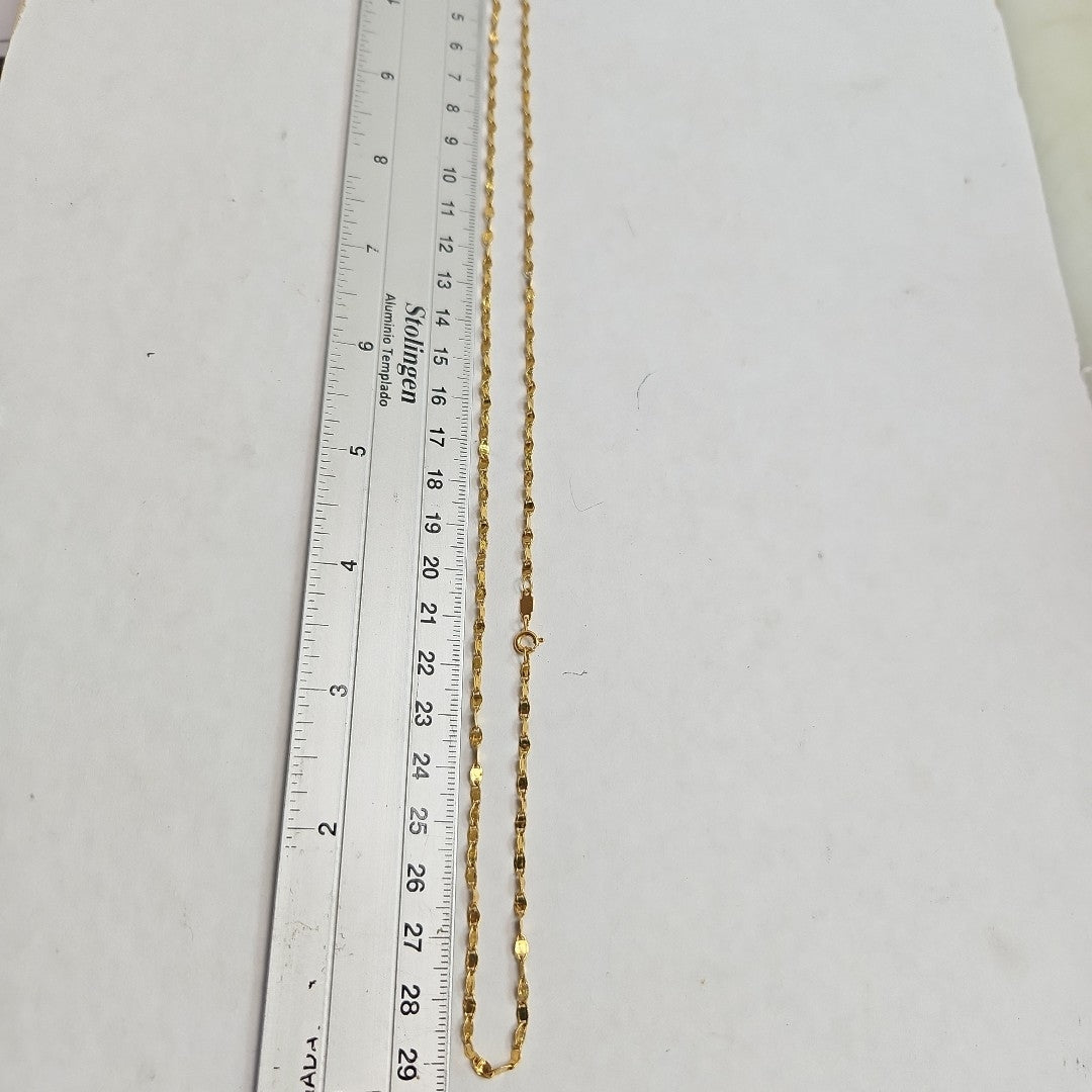 CADENA ORO 21 K 3.3 GRMS (SEMINUEVO)