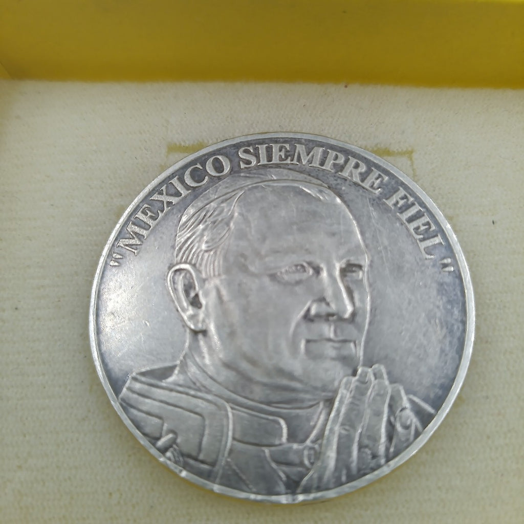 MEDALLA CONMEMORATIVA PLATA 31.2 GRMS (SEMINUEVO)