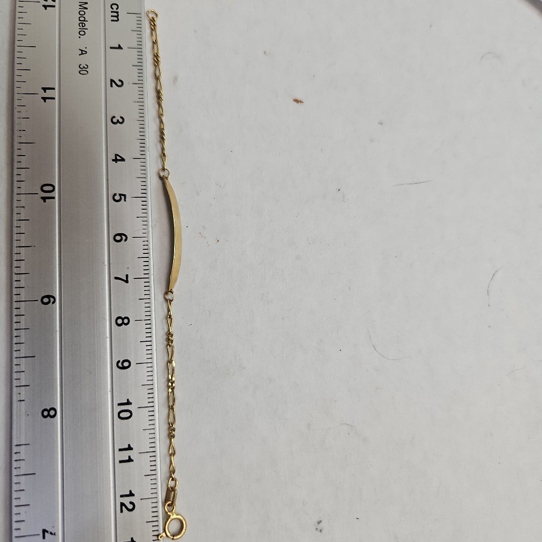 ESCLAVA ORO 10 K 1,40 GRMS (SEMINUEVO)