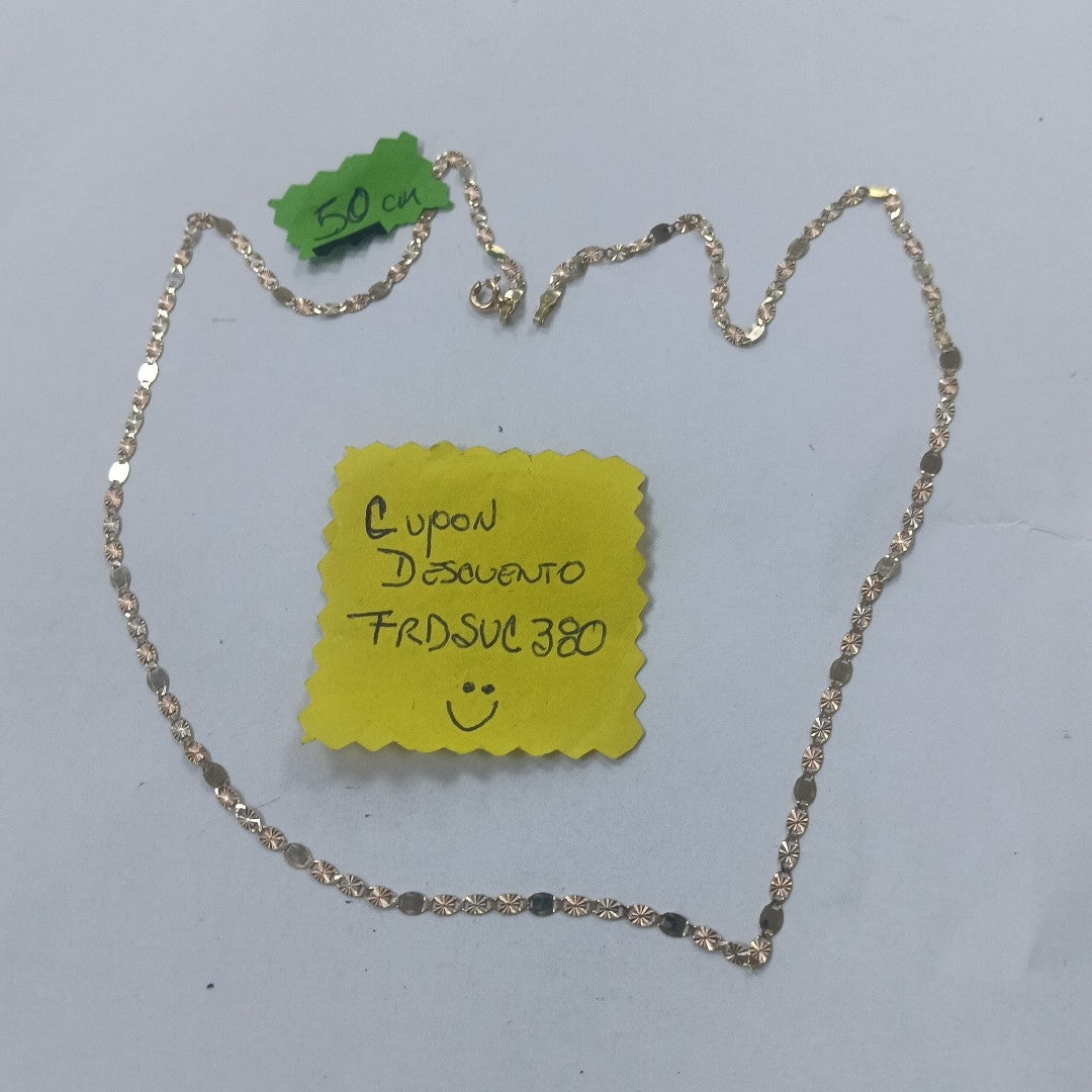 CADENA ORO 14 K 2.8 GRMS (SEMINUEVO)